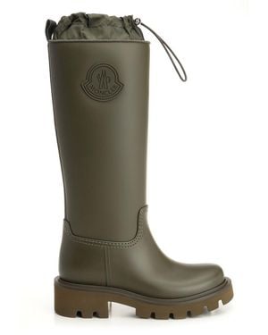 Moncler Kickstream High Rain Boots - Green