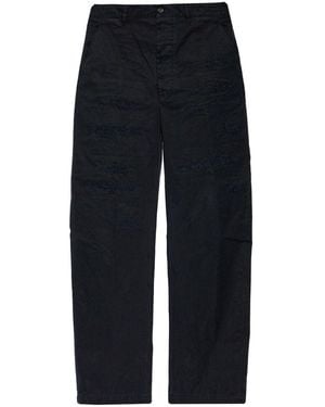 DSquared² Ripped Chino Pants - Blue