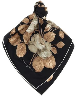 スカーフ DOLCE & GABBANA Woman Neck scarf Black FN090RGDB7Z HN4ZW DOLCE & GABBANA: Scarf woman - Black | Dolce & Gabbana neck
