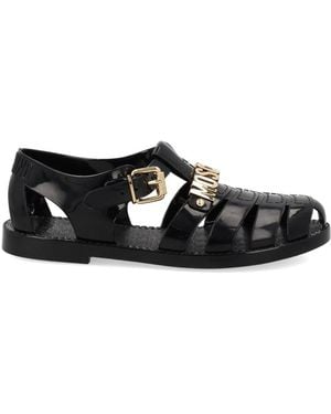 Moschino Sandalo "Jelly" - Black