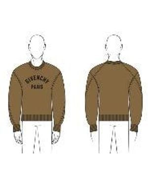 Givenchy Couture Seam Crewneck Sweater - Multicolor