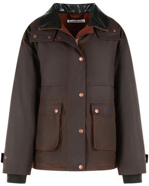 Acne Studios Dark Cotton Jacket - Black