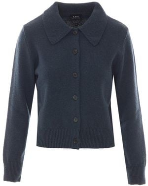 A.P.C. Marie Cardigan - Blue