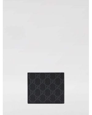 Gucci Gg Coated Cotton Wallet - White