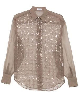 Brunello Cucinelli Tops - Brown