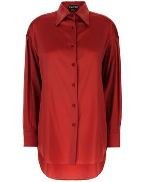 Tom Ford Clothing Shirts - Red