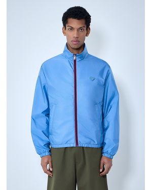 Prada High-Neck Zip Jacket - Blue