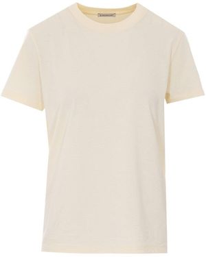Moncler Logo T-Shirt - Natural