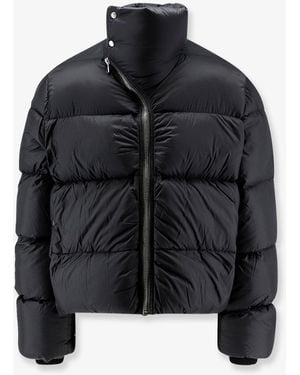 Rick Owens Turtle Nylon Down Jacket - Black