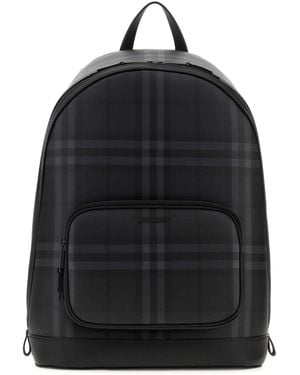 Burberry A:Ml Zip Backpack City Bin:177382:C3331 - Black