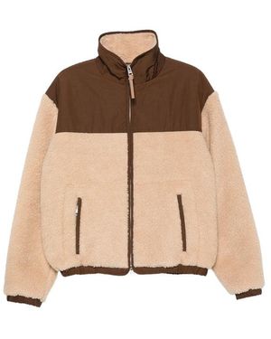 Ami Paris Neutrals Jackets - Natural