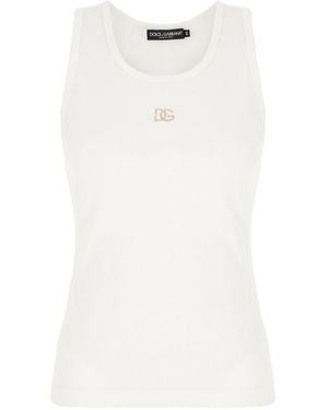 Dolce & Gabbana Sleeveless and tank tops for Women | Online Sale