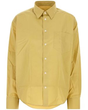 Ami Paris Boxy Solid Shirt - Yellow
