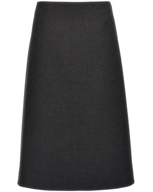 Jil Sander 70' Skirt - Black