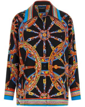 Dolce & Gabbana Dolce & Gabbana 'Hawaii' Shirt - Blue