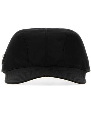 Prada Re-Nylon Baseball Cap - Black