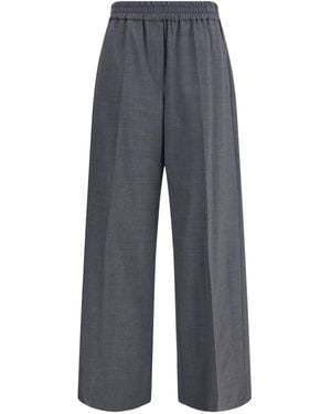 Brunello Cucinelli Palazzo Pants - Blue