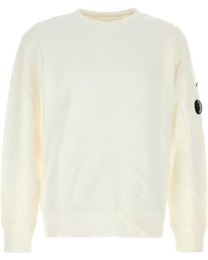 C.P. Company Cotton Sweatshirt - White