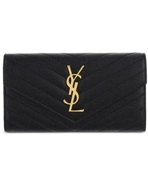 Saint Laurent Wallets & Purses - Black