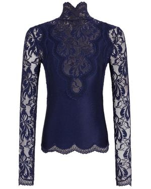 Rabanne Lace Top - Blue