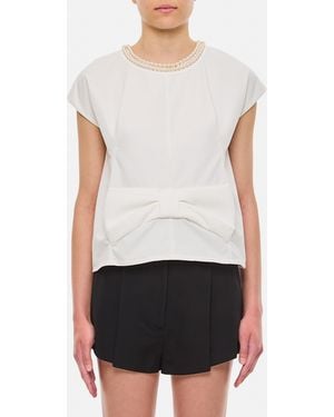 Junya Watanabe Blouse With Print - White