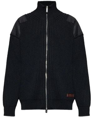 DSquared² Zipped Cardigan - Black
