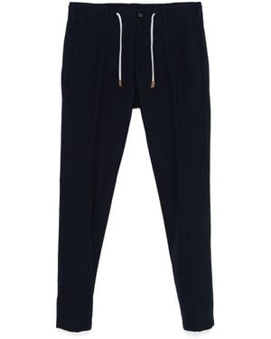 Eleventy Pleated Pants - Blue