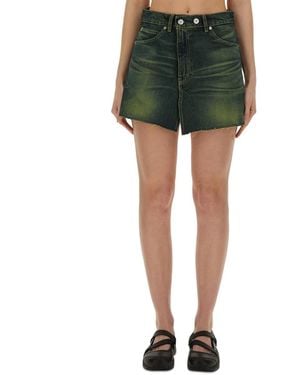 Our Legacy Malibu "Cover" Skirt - Green