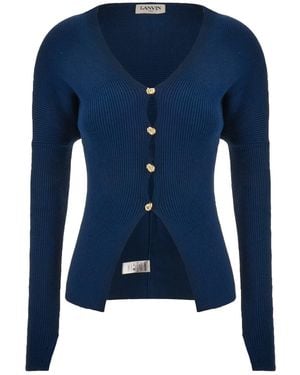 Lanvin Clothing Knitwear - Blue