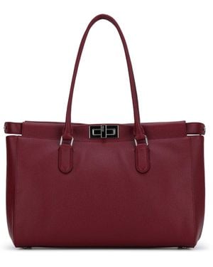 Fendi Peekaboo Tote Sm V. Eros/N - Purple