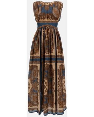 Zimmermann Mahon Waisted Maxi Dress - Multicolor