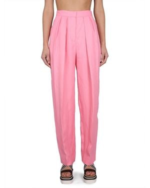 Stella McCartney Carrot Fit Pants - Pink