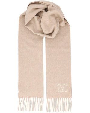 Max Mara Scarf Fringes - Natural