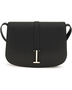Tom Ford Small Leather Crossbody Bag - Black