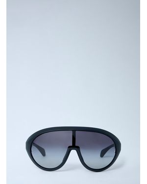 Moncler Visor Shield Sunglasses - Blue