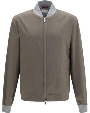 Brunello Cucinelli Cashmere Jacket - Gray