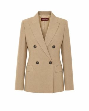 Max Mara Mstumico Jacket - Natural