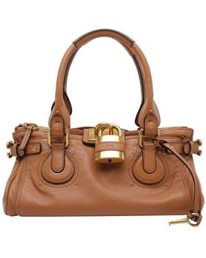 Chloé Paddington Handbag - Brown