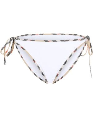 Burberry Starla Buttom Bikini - White