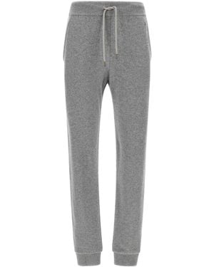 Balmain Cashmere Sweatpants - Gray