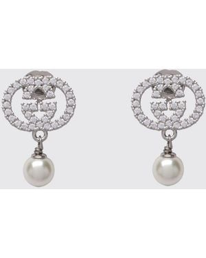 Gucci Pendant Earrings - White