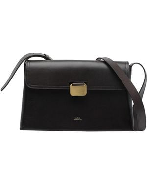 A.P.C. Simone Shoulder Bag - Black