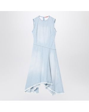 Acne Studios Denim Asymmetric Dress - Blue
