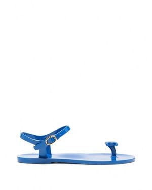 Celine Jelly Thong Sandals - Blue