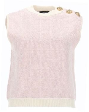 Balmain Top Mujer - Pink