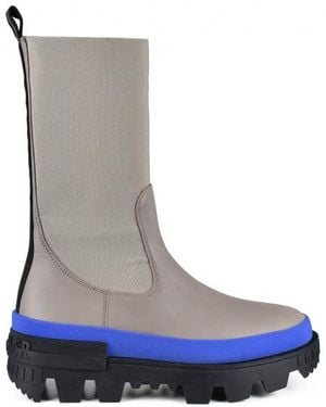 Moncler Chunky Chelsea Boots - Blue