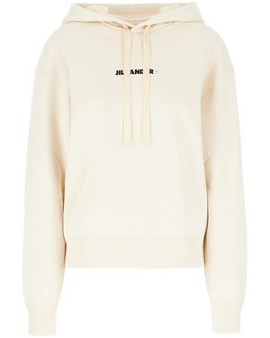 Jil Sander Clothing Sweatshirts - Natural