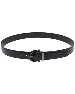 Ferragamo Gancini Belt - Black