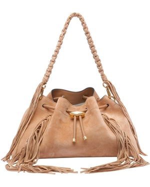 Jimmy Choo Bon Bon E/W Shoulder Bag - Brown