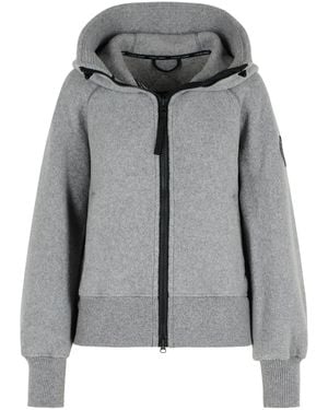 Canada Goose Recycled Wool Blend Jacket - Gray